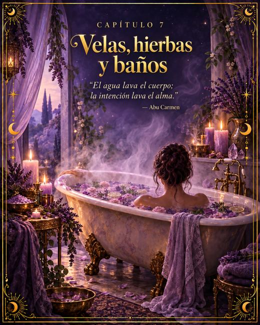 Capítulo 7: Velas, hierbas y baños